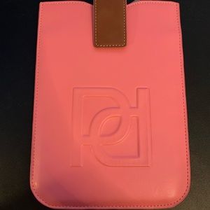 Ports 1961 pink leather pouch